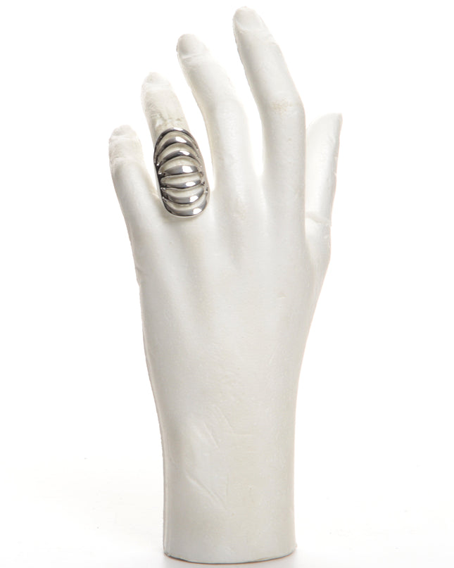 Gestreifter Chromring