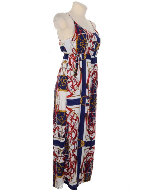 Overall mit Kettenmuster – eine stylische und trendige Modewahl