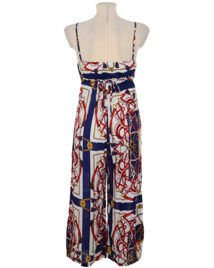 Overall mit Kettenmuster – eine stylische und trendige Modewahl