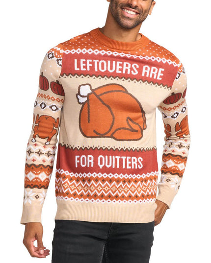 Men's Leftovers Are For Quitters Sweater