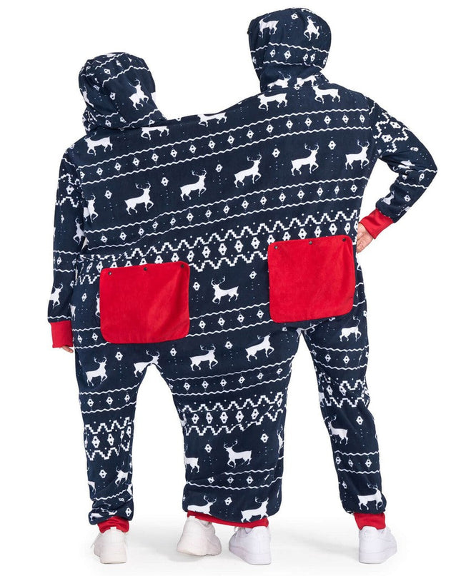 Blue Reindeer Twosie