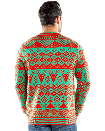 Men's Bottle Opener Ugly Christmas Sweater