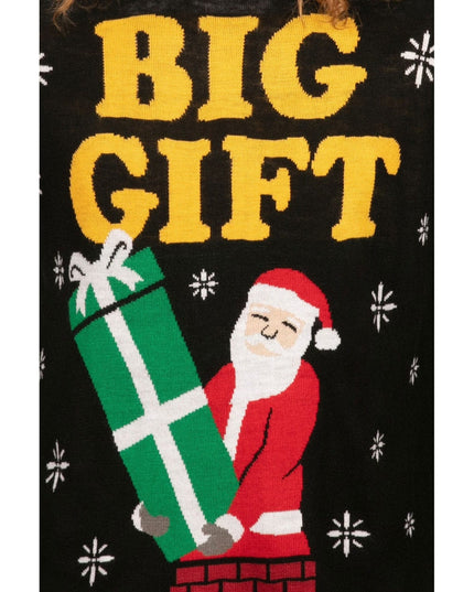 Men's Big Gift Energy Ugly Christmas Sweater