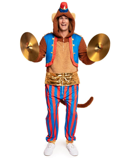 Men's Clapping Monkey Costume
