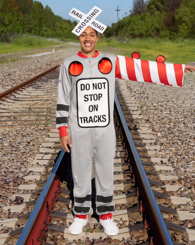 Men's Railroad Crossing Costume