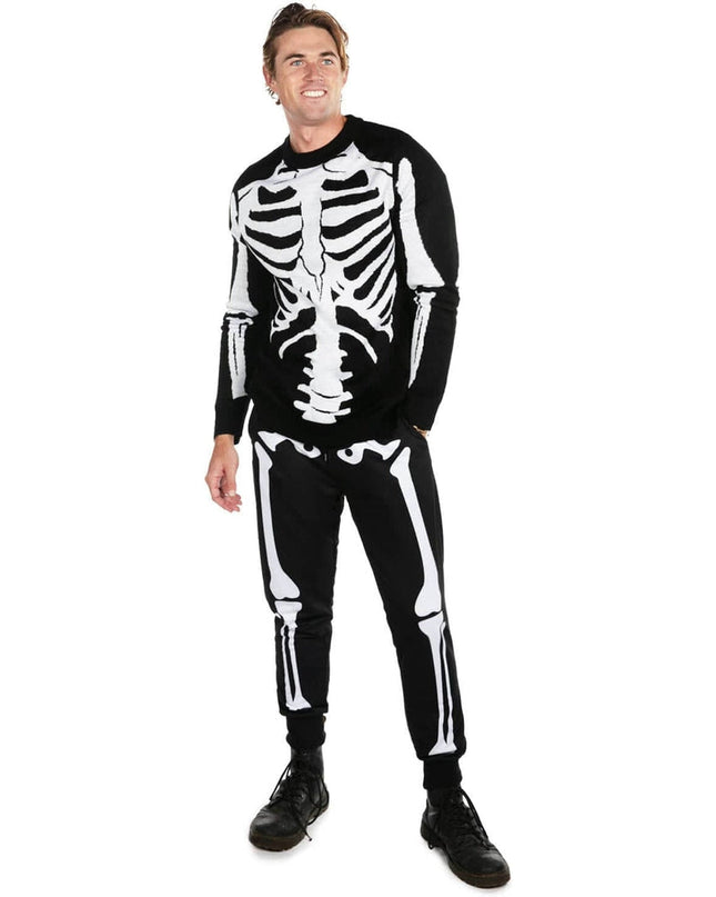 Men's Skeleton Sweater