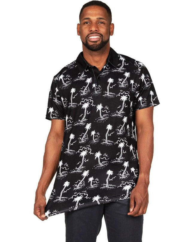 Men's Monochrome Moonlight Pickleball Shirt