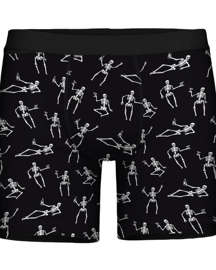 Men's Skeleton Boxer Briefs