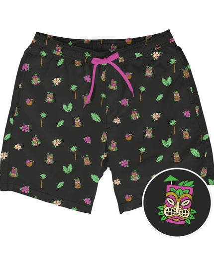 Tiki Drinki Swim Trunks - 7.5" Inseam