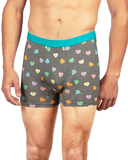 Men's Candy Hearts Boxers & Socks Gift Set