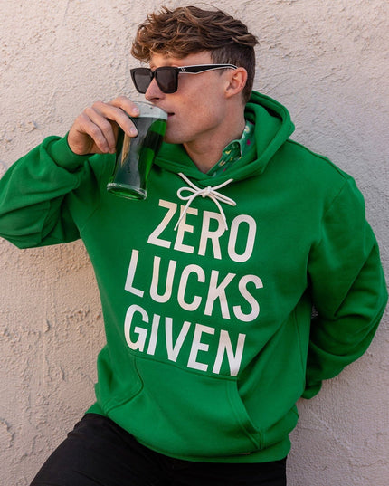 Men's Zero Lucks Given Hoodie