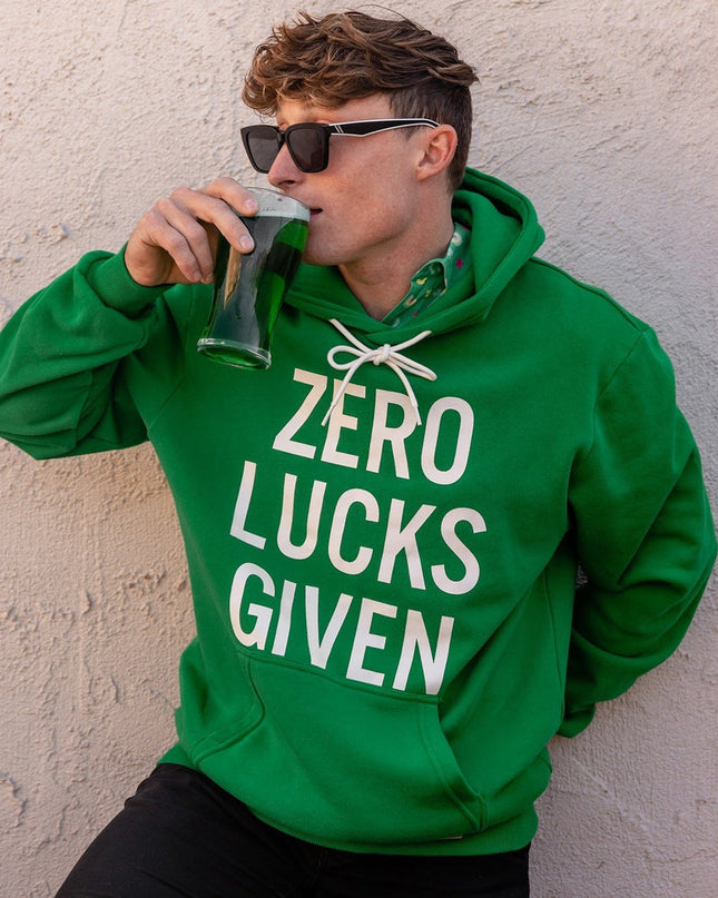 Men's Zero Lucks Given Hoodie