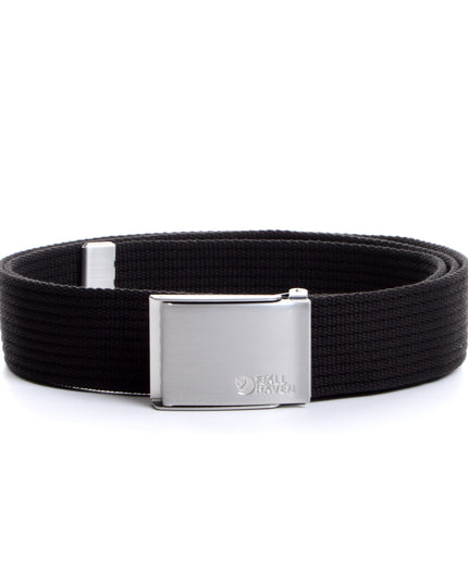 Fjallraven Canvas Belt - Black | Handle: merano-belt-black