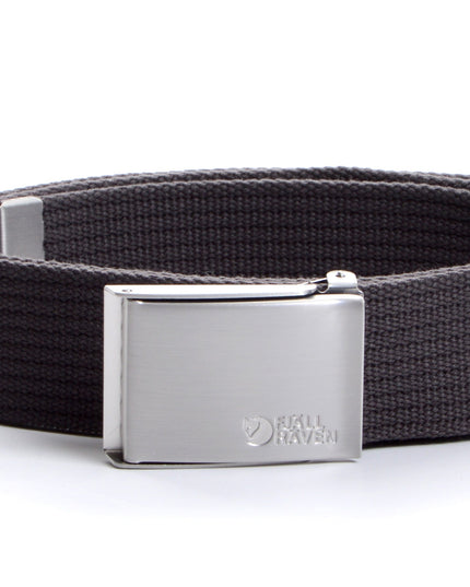 Fjallraven Canvas Belt in Dark Grey