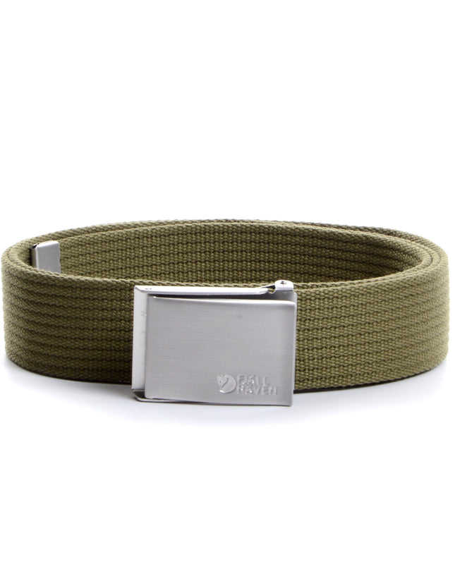 Fjällräven Canvas-Gürtel – Stilvolles Grün