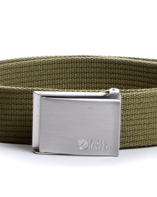 Fjällräven Canvas-Gürtel – Stilvolles Grün