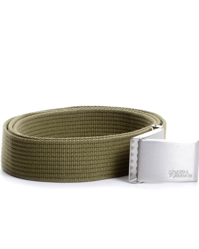 Fjällräven Canvas-Gürtel – Stilvolles Grün