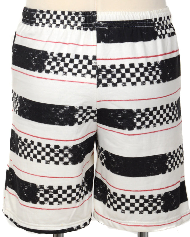 Gestreifte Shorts - Streifen