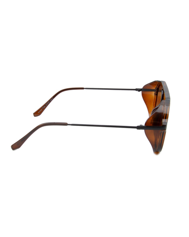 Transparenter Steampunk-Hut – Braun | Stilvolles Accessoire