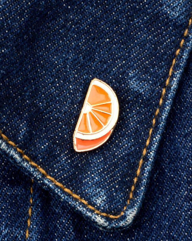 Brooch - Orange