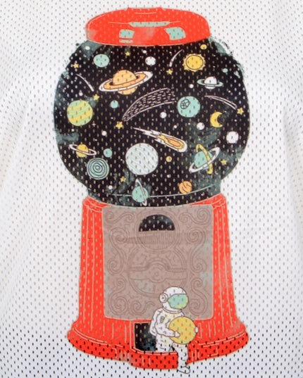 Ärmelloses Top mit Galaxienmuster für Damen und Herren