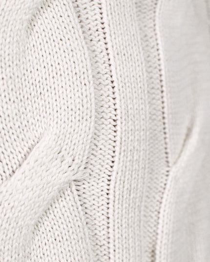 Men's Snow Sweater in Organic Cotton for Holiday Cheer