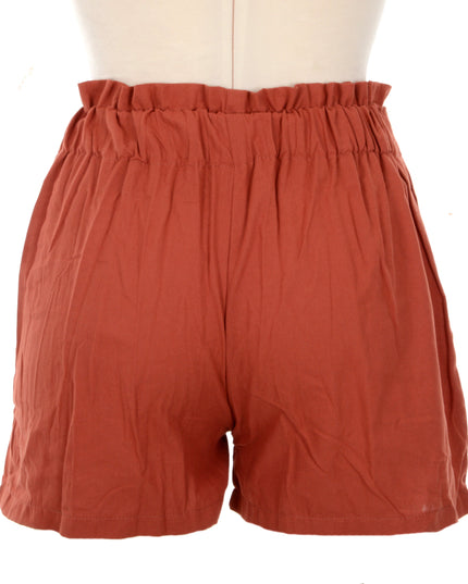 Braune Shorts – Gemütliche Loungewear
