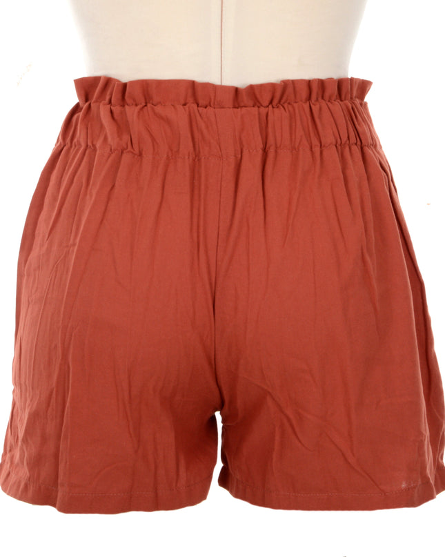 Braune Shorts – Gemütliche Loungewear