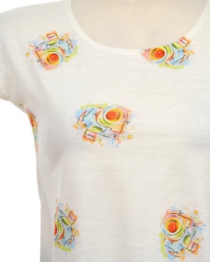 Foto-Top mit lockerer Passform – Herren, Damen, Kinder, im Angebot