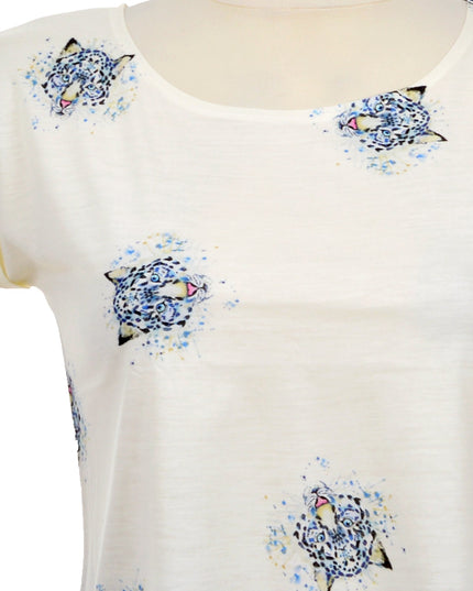 Leoparden-Top (locker) – Herren, Damen, Kinder, im Angebot