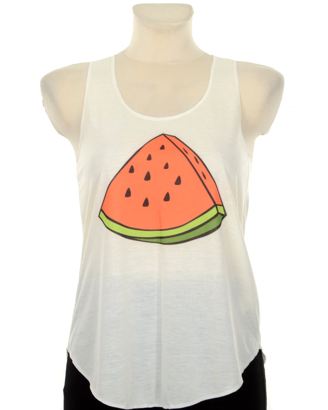Lockeres Tanktop – Wassermelonen-Design für Damen und Herren