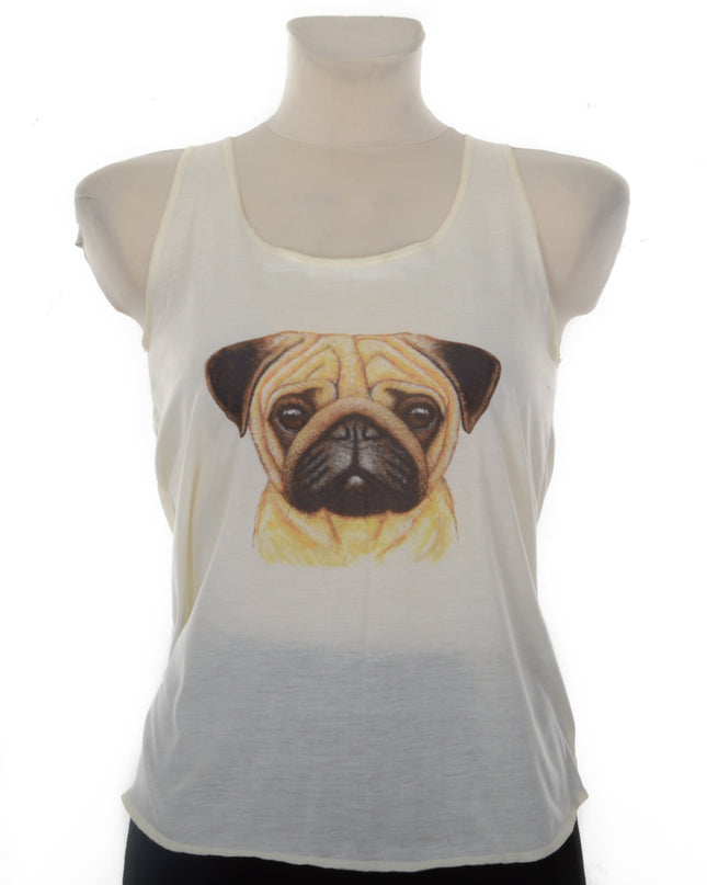 Tank Top - Pug Design for Men and Women