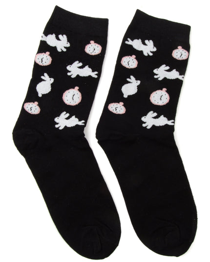 Fun Christmas Socks - Bunny Design