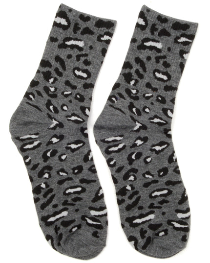 Fun Christmas Socks - Zokni Grey Spotty Design