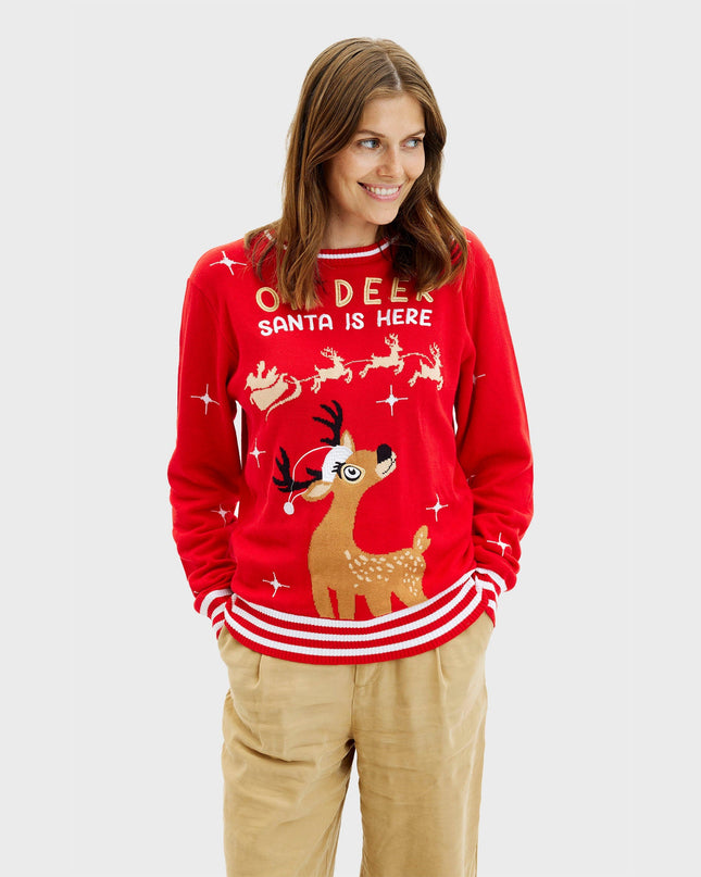Oh Deer Christmas Sweater for Women - Bestsellers