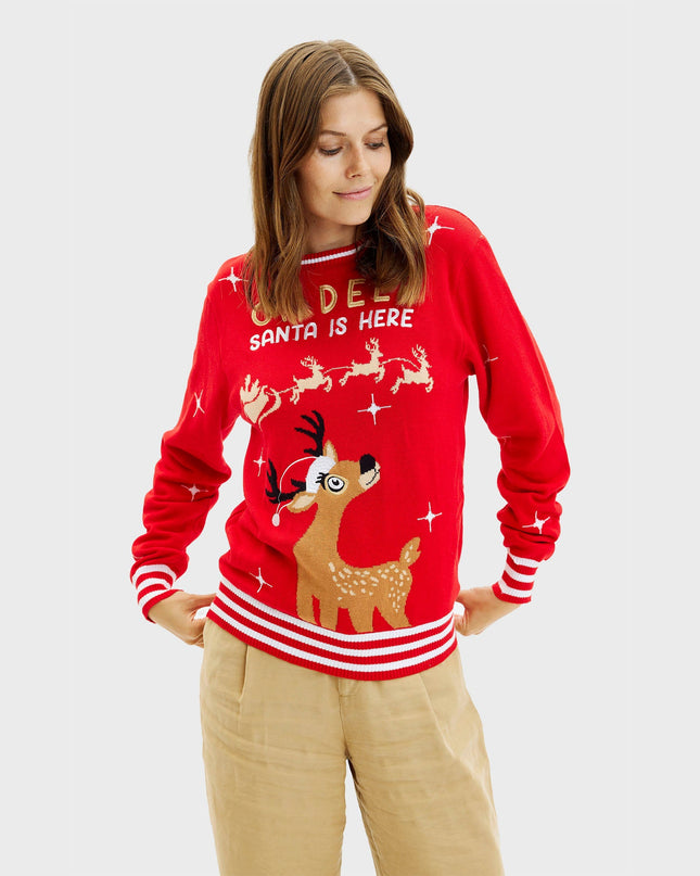 Oh Deer Christmas Sweater for Women - Bestsellers