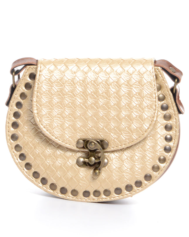 Horseshoe Bag - Gold
