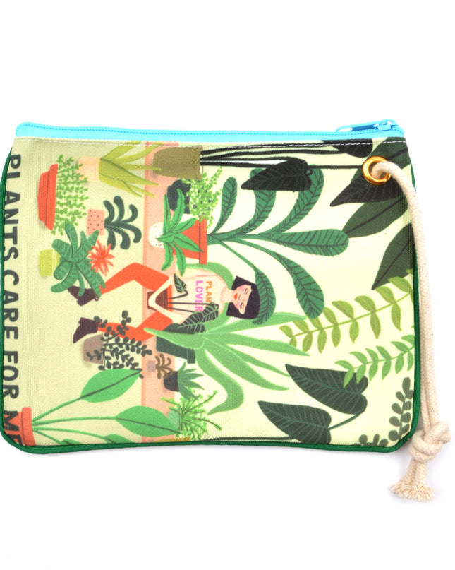 Kosmetiktasche – Pflanzenpflege