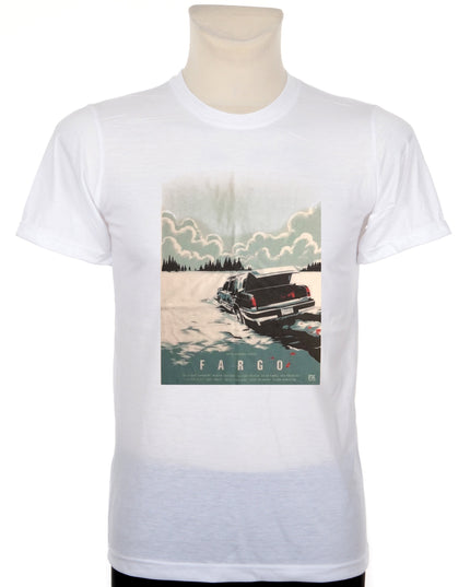 Film-T-Shirt – Fargo-Design für Damen und Herren