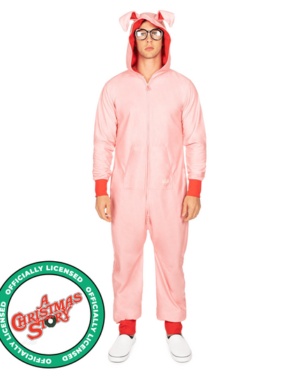 Men's Christmas Story Bunny Jumpsuit