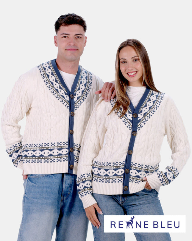 Dream Cottage Cardigan for Couples in Organic Cotton