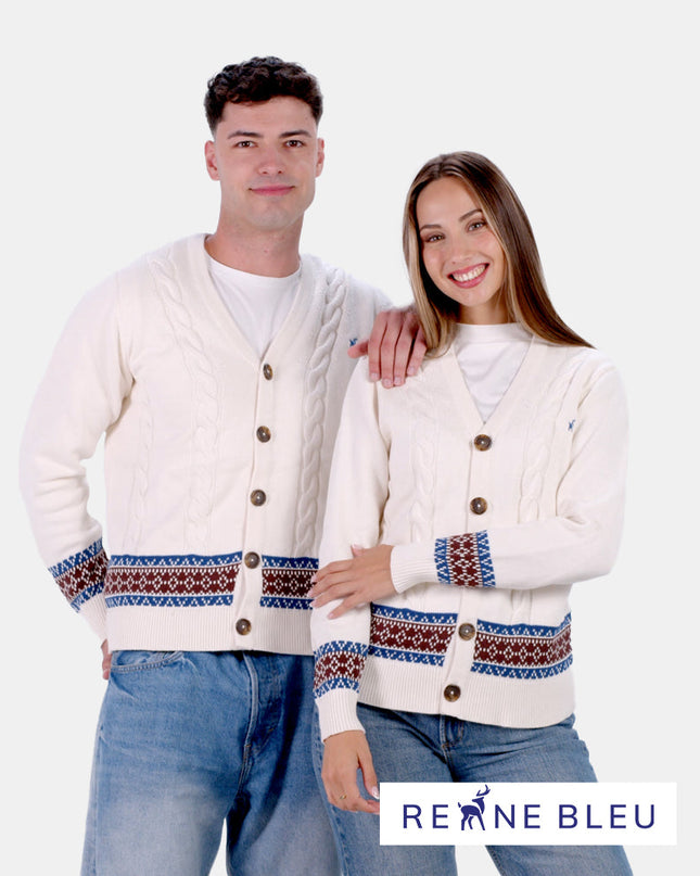 Alpine Cardigan for Couples in Organic Cotton