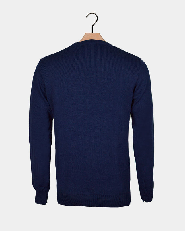 Schneemann im Schlitten Weihnachtspullover