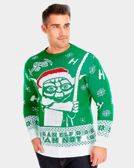 "I Am Not an Elf" Couples Christmas Sweater