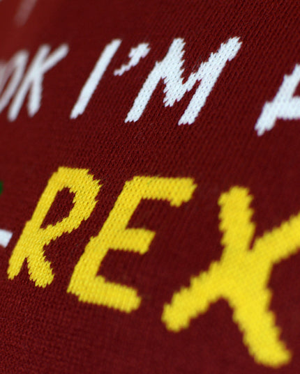 LED Light-Up Christmas Tree-Rex Sweater for Kids