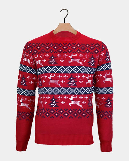 Canada Red Christmas Sweater for Kids