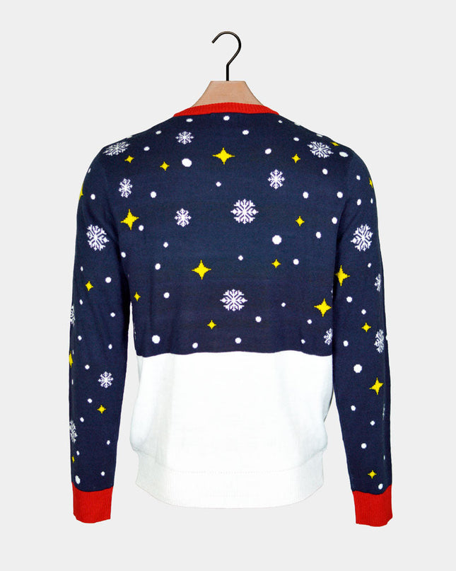 Christmas Sweater for Family with Feliz Navidog Design