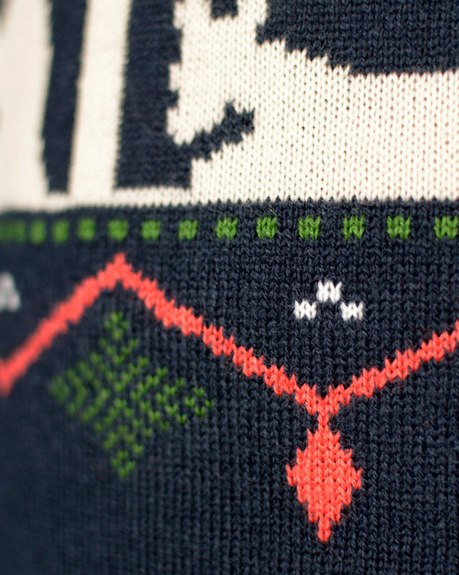 Weihnachtspullover „Krippe“ für Herren