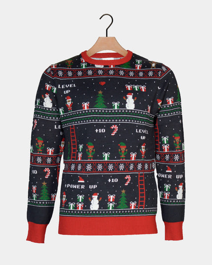 Men's Retro Video Games Christmas Sweater
