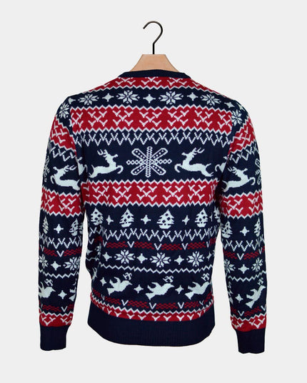 Weihnachtspullover für Damen mit Rentier- und Weihnachtsmotiven